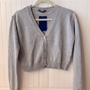 BRANDY MELVILLE knit crop top One Size